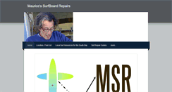 Desktop Screenshot of mauricesurfboardrepairs.com